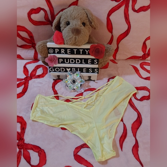 π XXL VS Very Sexy Strappy Back High-Leg Cheeky Pantyπ - Picture 6 of 15